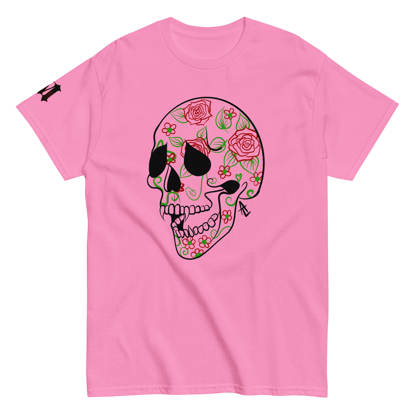 Rosed Skull Tee